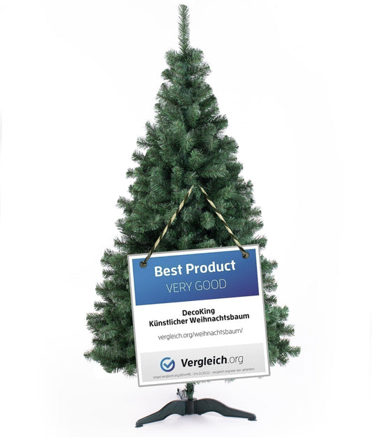 Artificial Christmas tree 180 cm green fir tree Christmas tree fir fake Christmas decoration DecoKing Lena