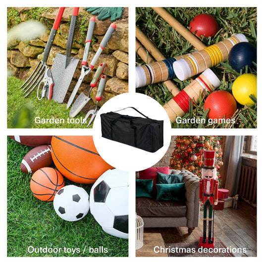 BRAMBLE - XXL Storage Bag (135x39x54cm) - Christmas tree, clothing, bedding - Waterproof & Tear-resistant - Moving bag, Christmas tree box, Holiday organizer.