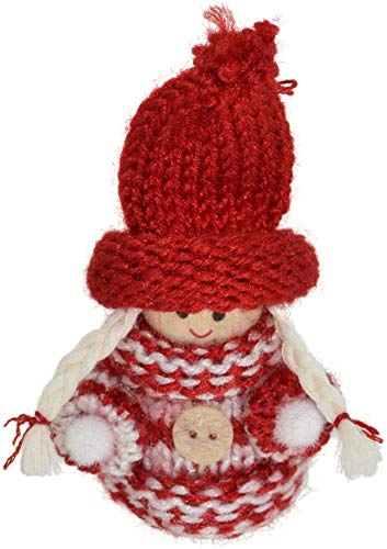 CREOFANT 24 Pieces Nordic Gnome Decorative Ornaments Christmas Decor Gnome Small Gnome with Knit Hat Gnome Ornaments Decorative Figures Christmas Dwarf