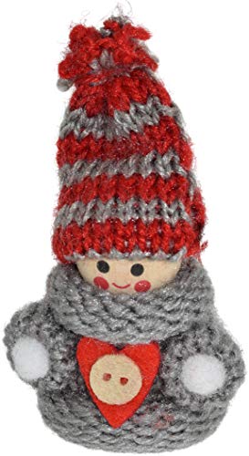 CREOFANT 24 Pieces Nordic Gnome Decorative Ornaments Christmas Decor Gnome Small Gnome with Knit Hat Gnome Ornaments Decorative Figures Christmas Dwarf