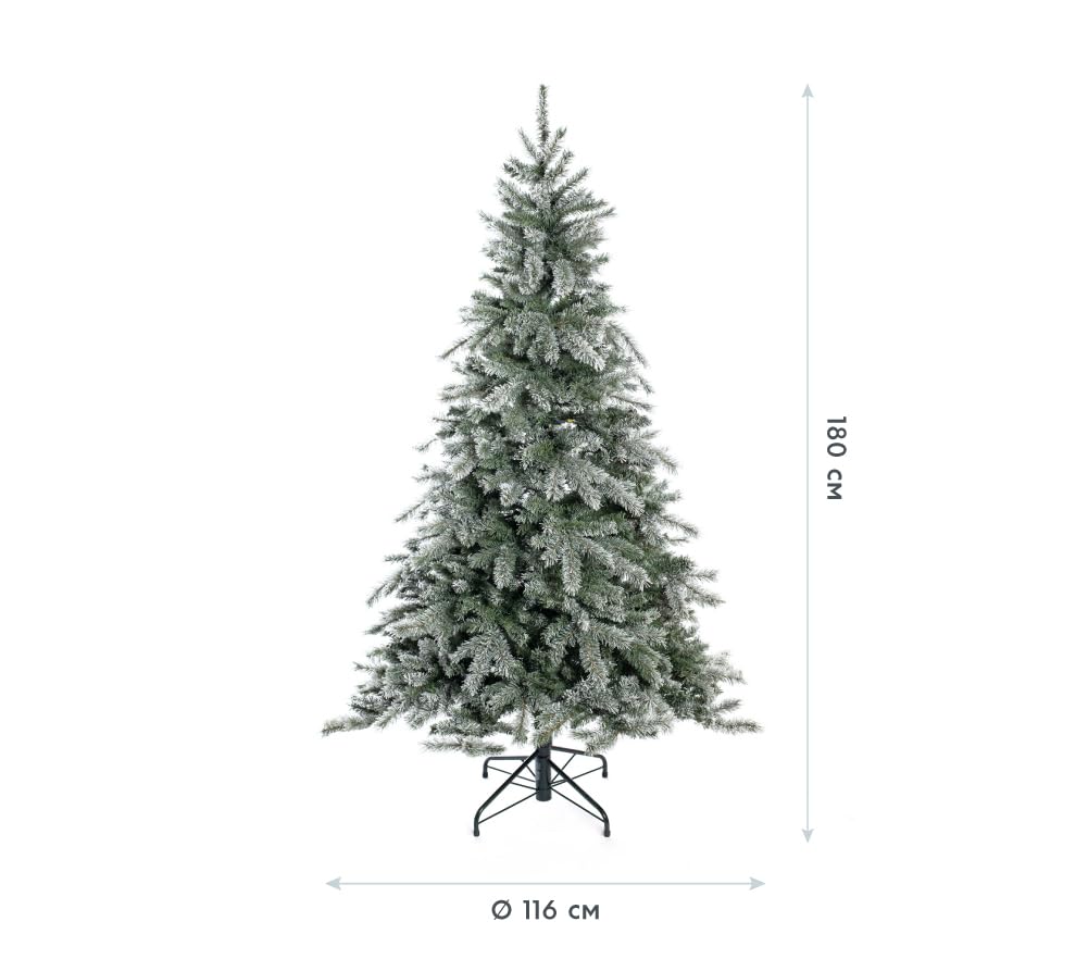 Christmas tree 180 cm - lifelike artificial fir with stand - fir tree for Christmas - Christmas Tree