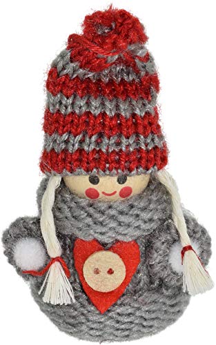 CREOFANT 24 Pieces Nordic Gnome Decorative Ornaments Christmas Decor Gnome Small Gnome with Knit Hat Gnome Ornaments Decorative Figures Christmas Dwarf