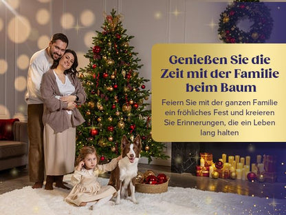 Altair Series artificial Christmas tree made from 100% die-cast.