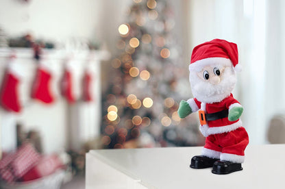 infactory Dancing Santa Claus: Singing and twerking Santa Claus, 30 cm (Twerking, Twerk, Christmas)