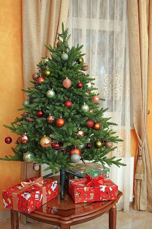 EveXmas - Infinity- 125cm- High-quality artificial Christmas tree - Easy to assemble - Made in the EU Beautiful tree tips made of 100% PE - Very natural-looking tree
