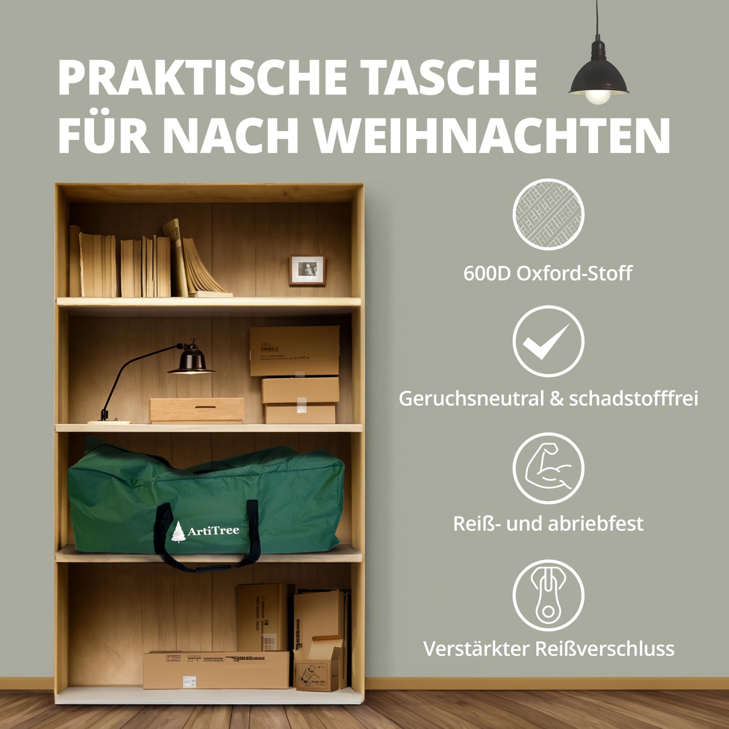 ArtiTree Nordmann Fir - Artificial Christmas Tree