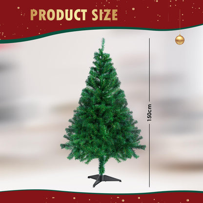 CCLIFE Artificial Christmas Tree Nordmann Fir, Small Pine Tree, PE Injection Molded