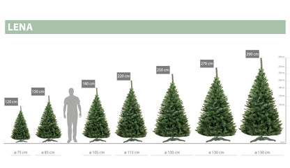 Artificial Christmas tree 180 cm green fir tree Christmas tree fir fake Christmas decoration DecoKing Lena