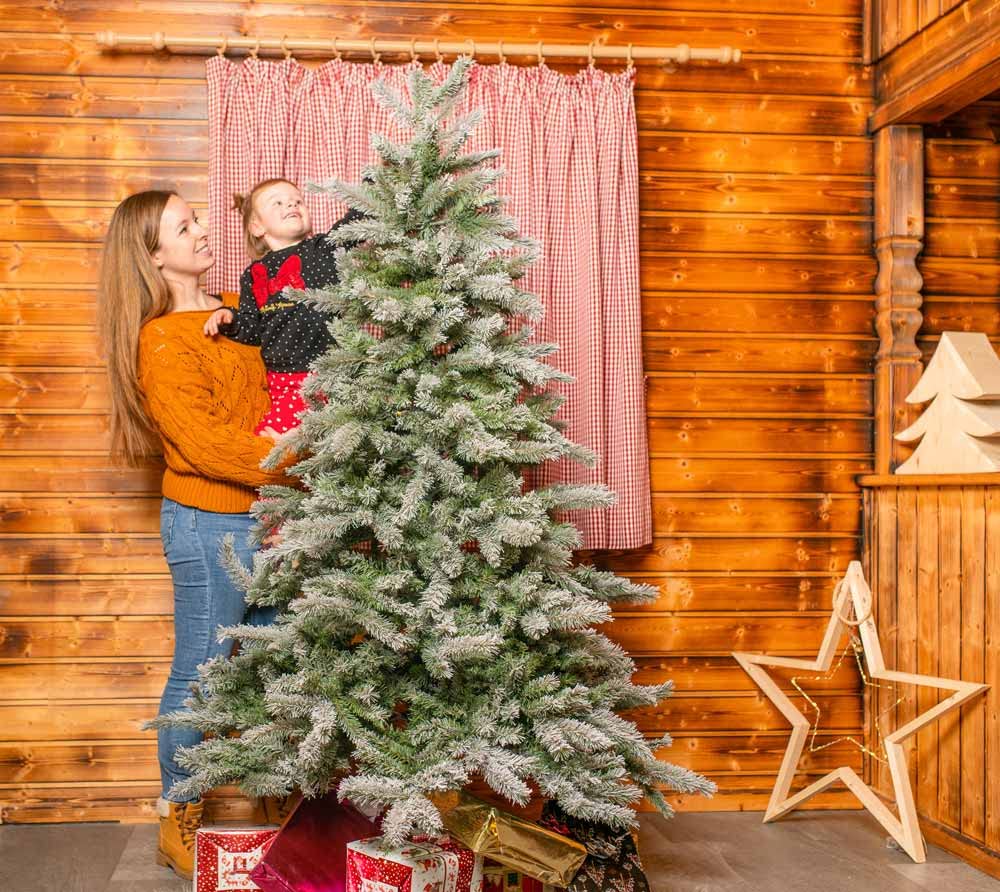 Christmas tree 180 cm - lifelike artificial fir with stand - fir tree for Christmas - Christmas Tree