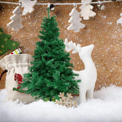 Artificial Christmas tree 210cm Artificial Christmas tree decoration Green PVC with metal stand Christmas decoration