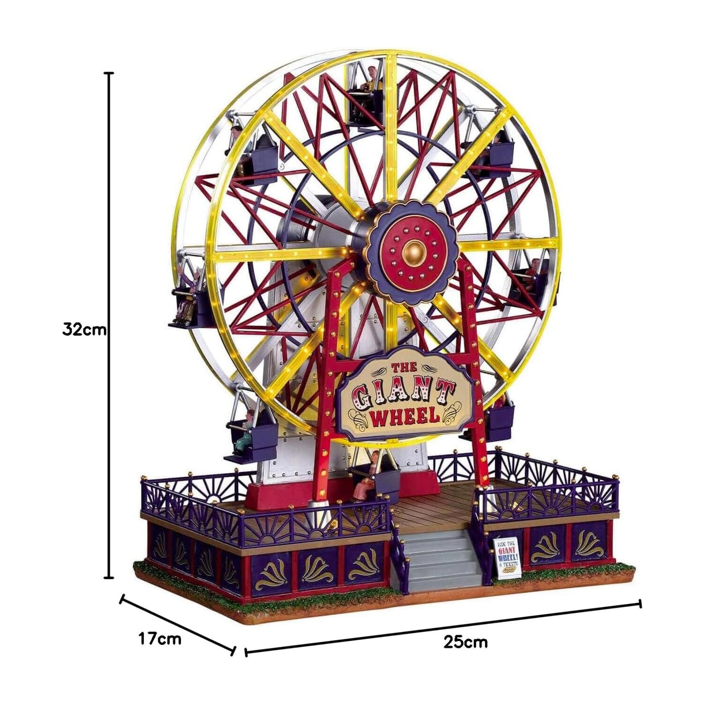Lemax 94482-UK Carnival Sights & Sounds: The Giant Wheel