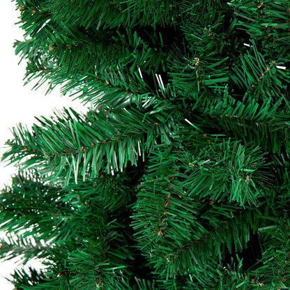 Artificial Christmas tree 210cm Artificial Christmas tree decoration Green PVC with metal stand Christmas decoration