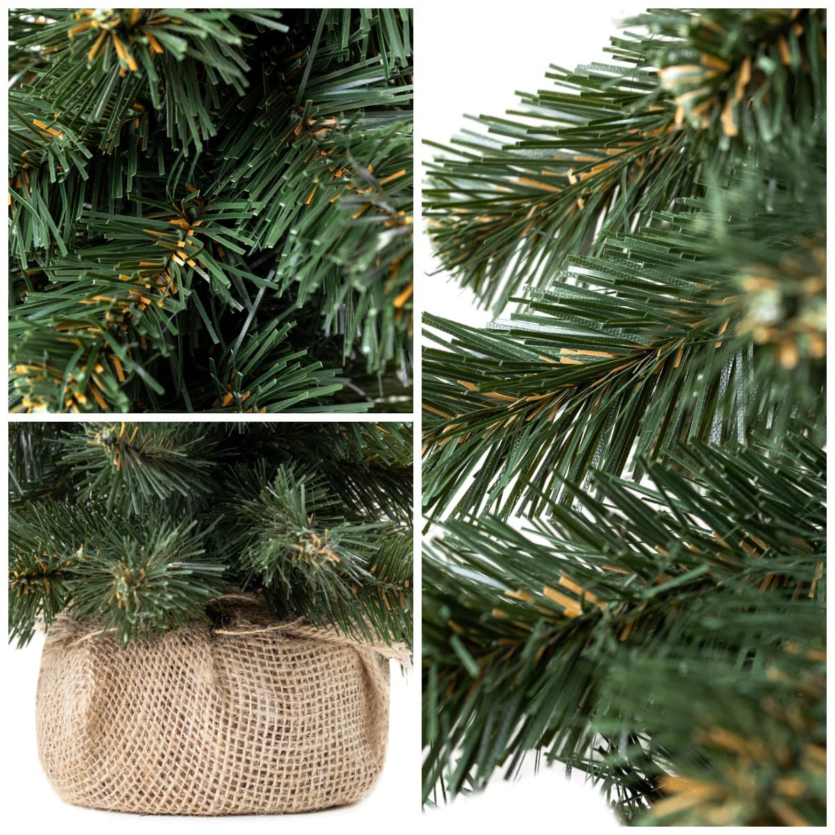 Creative Home Small Artificial Christmas Tree | 40 cm | Artificial Christmas Tree Decor | Table, Windowsill, Office Christmas Tree | Indoor, Outdoor | Gift for Christmas Decoration Ornament