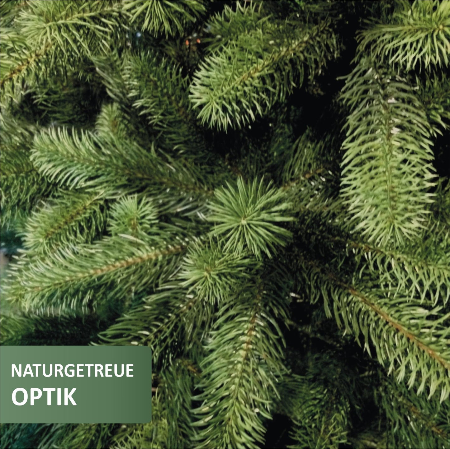 XENOTEC Premium Christmas Tree 85cm - lifelike - artificial fir tree made using injection molding - fake Christmas tree - PE Christmas tree