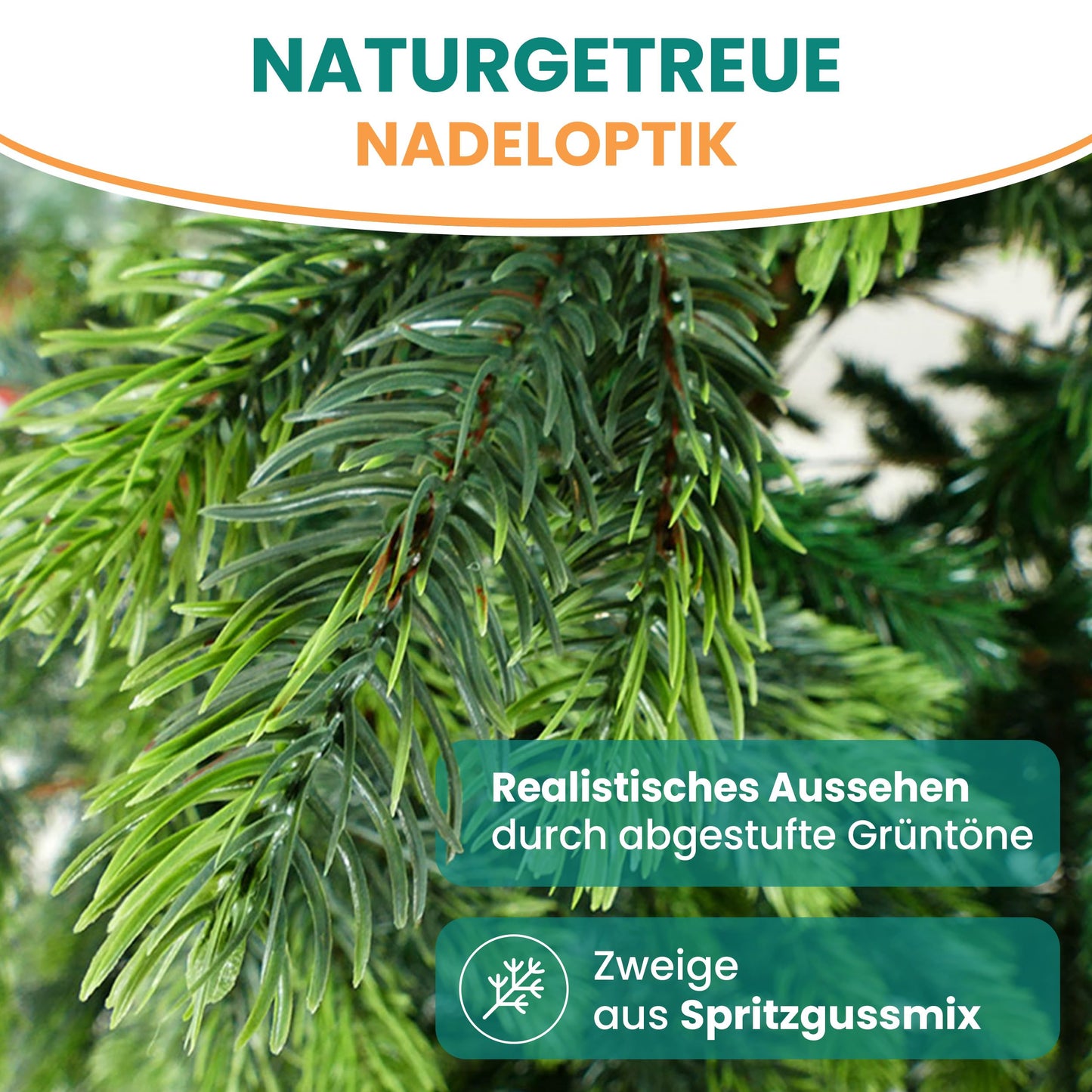 Garden Pirate Artificial Christmas Tree BonTree Fir 210 cm Artificial Christmas Tree