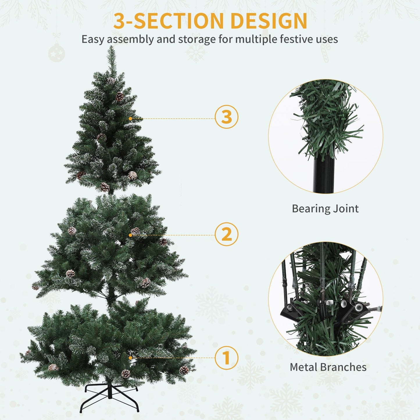 YITAHOME Artificial Christmas Tree