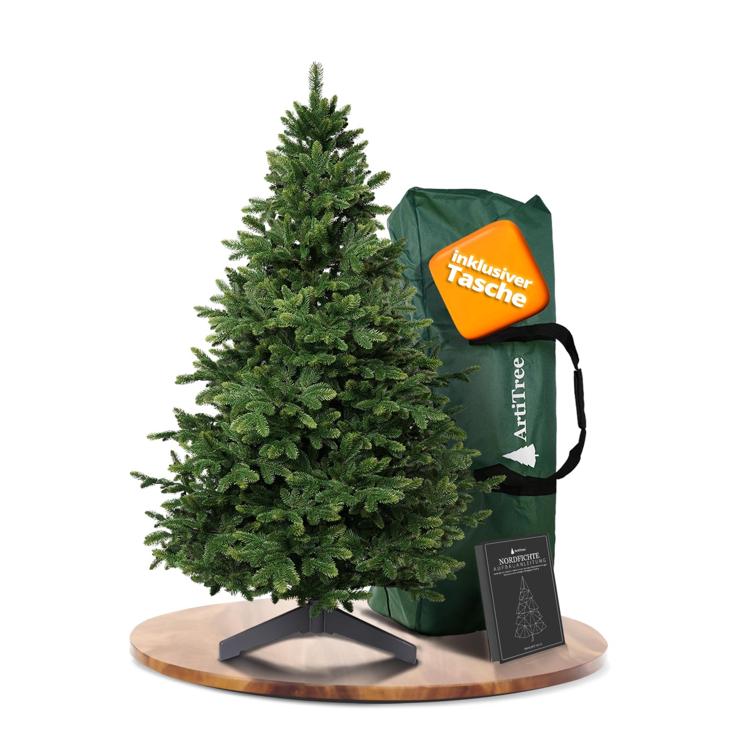 ArtiTree Nordmann Fir - Artificial Christmas Tree