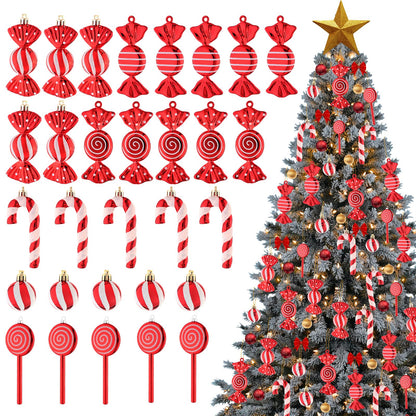 Lanpn Candy Cane Christmas Tree Decoration