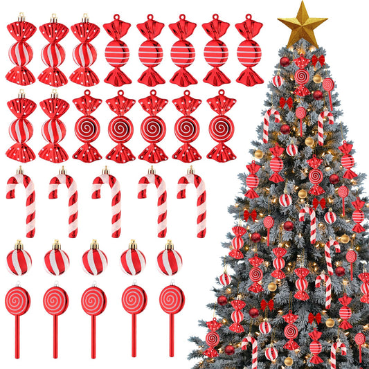 Lanpn Candy Cane Christmas Tree Decoration