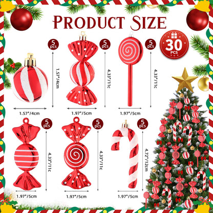 Lanpn Candy Cane Christmas Tree Decoration