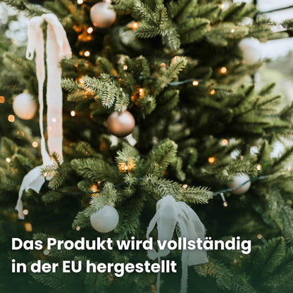 TreesHouse - Artificial Christmas Tree I Wooden Stand I Pine Tree I Branches Imitate Real Tree I Perfect Color I Dense Needles I Made in the EU