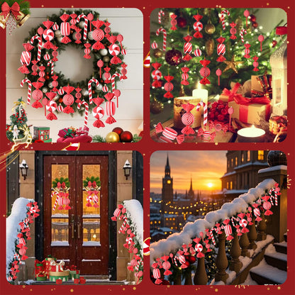 Lanpn Candy Cane Christmas Tree Decoration