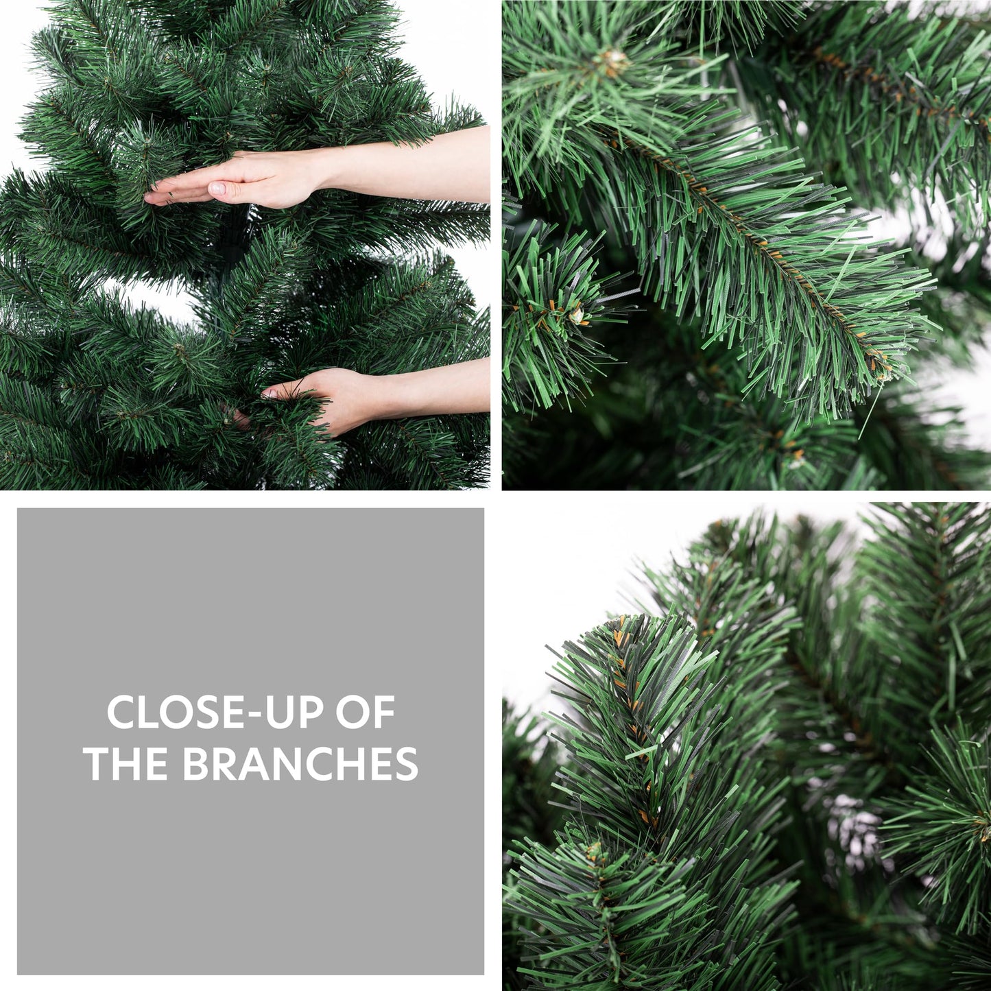 Artificial Christmas tree 180 cm green fir tree Christmas tree fir fake Christmas decoration DecoKing Lena