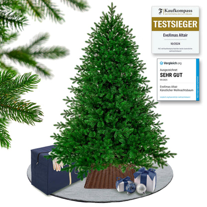 Altair series artificial Christmas tree made of 100% die-cast.