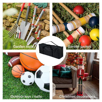 BRAMBLE - XXL Storage Bag (135x39x54cm) - Christmas tree, clothing, bedding - Waterproof & Tear-resistant - Moving bag, Christmas tree box, Holiday organizer.