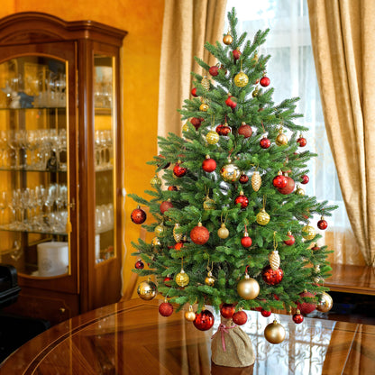 EveXmas- Onyx- 85cm- High-quality artificial Christmas tree- Easy to assemble Beautiful tree tips made from 100% PE injection moulding- Very natural looking tree